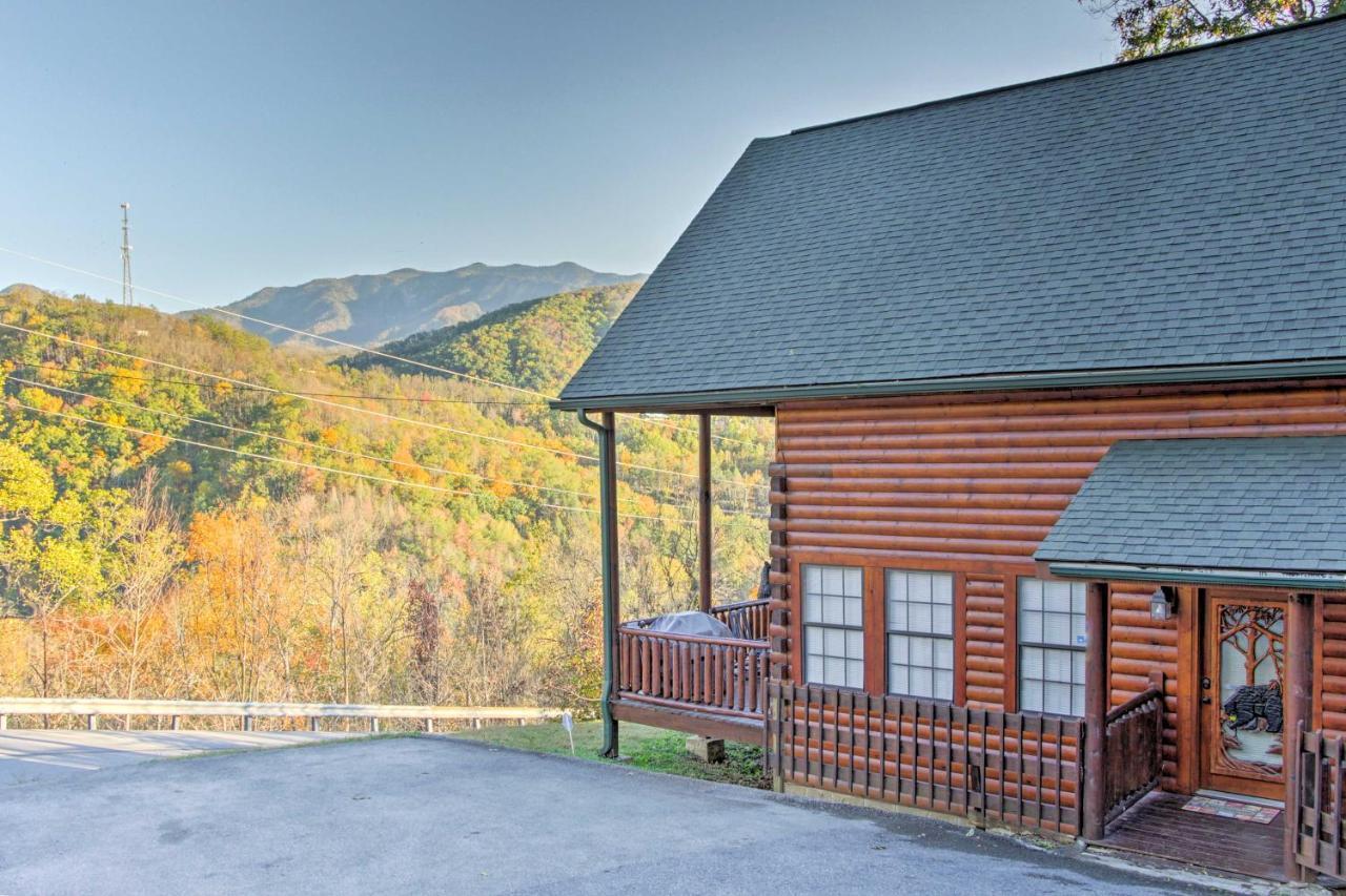 Expansive Gatlinburg Cabin Hot Tub, Deck And Grill! Εξωτερικό φωτογραφία
